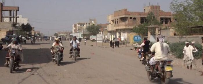 قصف حوثي يستهدف منطقة بيت مغاري بحيس الحديدة
