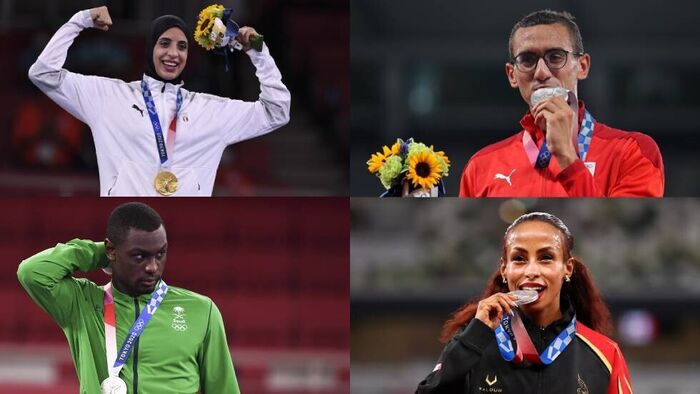 حصيلة العرب اليوم في أولمبياد 2020.. ذهبية مصرية وفضية سعودية مطلية بالذهب