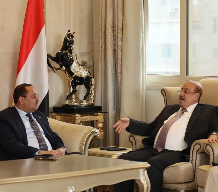 البركاني وأبو حورية يبحثان الترتيبات لعقد جلسات مجلس النواب وإقرار موازنة
