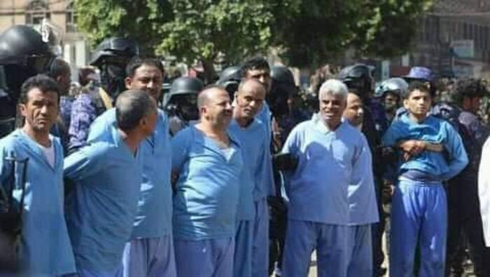منظمة حقوقية تدين إعدام 9 مدنيين في صنعاء وفقاً لمحاكمات مسيّسة