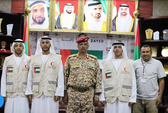 محافظ لحج يناقش مع الهلال الأحمر الإماراتي الخطط المستقبلية وتعزيز آلية التعاون والتنسيق لعام التسامح 2019