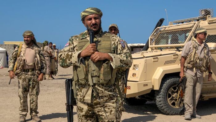العميد #طارق_صالح يدعو الرئاسة لإعلان انتهاء اتفاق ستوكهولم جراء رفض الميليشيا تنفيذه "نص الكلمة"