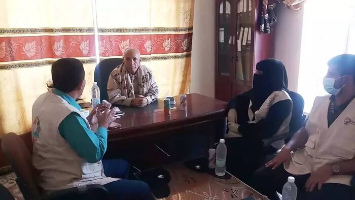 رئيس انتقالي الضالع يلتقي رئيس منظمة دايفرستي ويناقش معه عدداً من التدخلات الهادفة