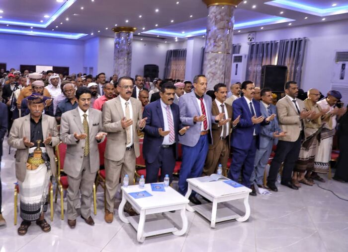 صور | المخا...حفل خطابي بمناسبة الذكرى الأولى لتأسيس المكتب السياسي للمقاومة الوطنية بمشاركة قيادات حزبية