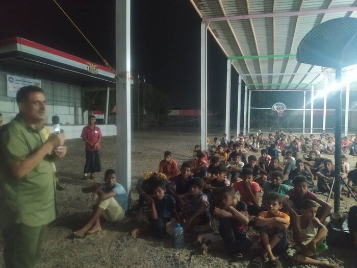 امسيات وانشطة ابداعية متواصلة في المخيمات والمراكز الصيفية بمديريات الساحل الغربي