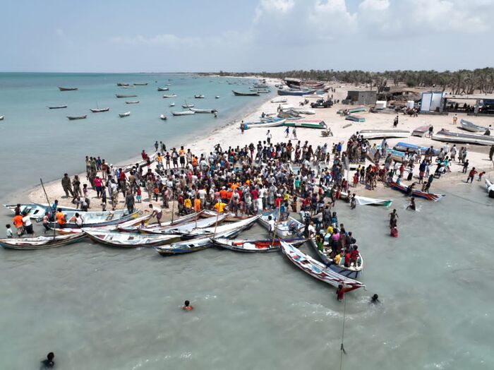‏سباقات بحرية وتسلق النخيل في مهرجان "بندر المخا"