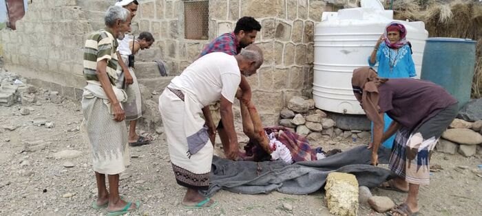 منظمة رايتس رادار تدين مقتل وإصابة 12 مدنياً بقصف حوثي في تعز