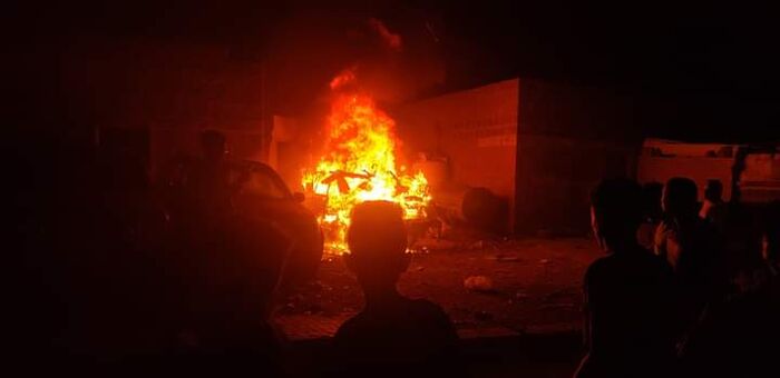 انفجار عنيف يهز مدينة الضالع