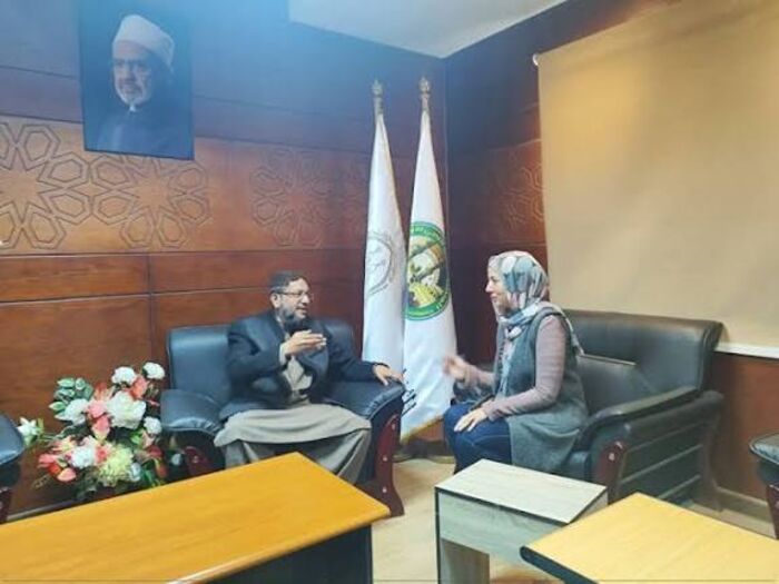 موقع المنظمة العالمية لخريجي الأزهر يحاور د. عزير محمود رئيس فرع باكستان