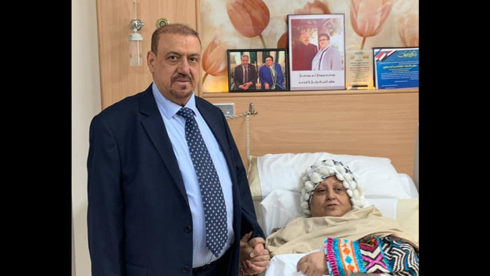 "البركاني" يزور "السيد" في احدى مستشفيات الاردن