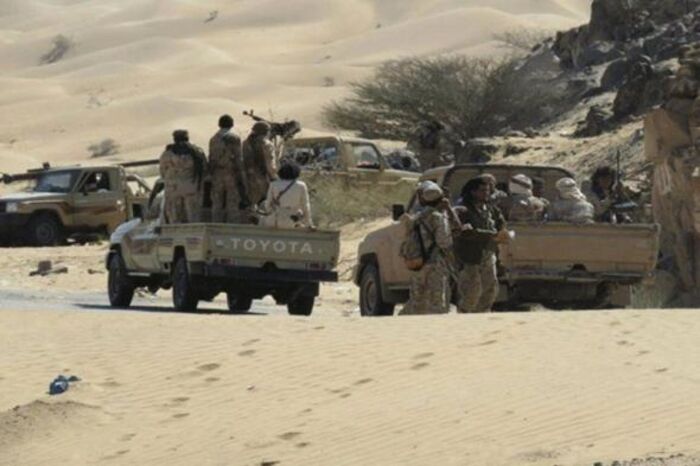 تدمير وإعطاب مخزن أسلحة وآليات حوثية بالبيضاء
