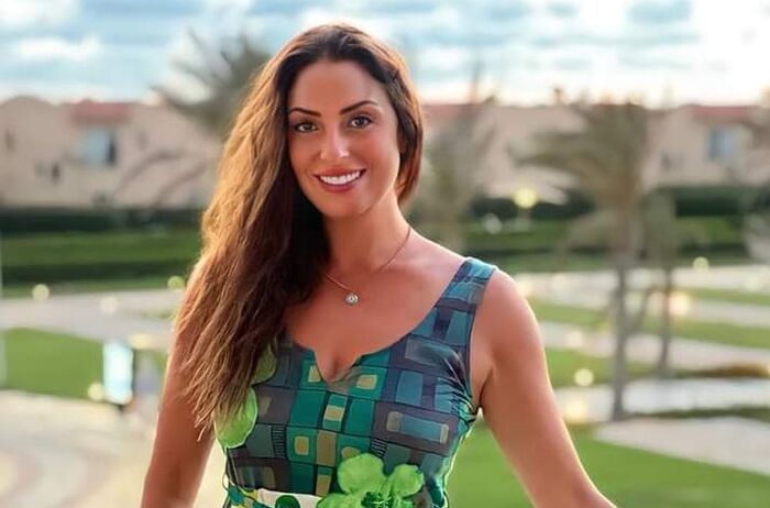 شاهد الفنانة #نرمين_الفقي في احدث صور صيفية