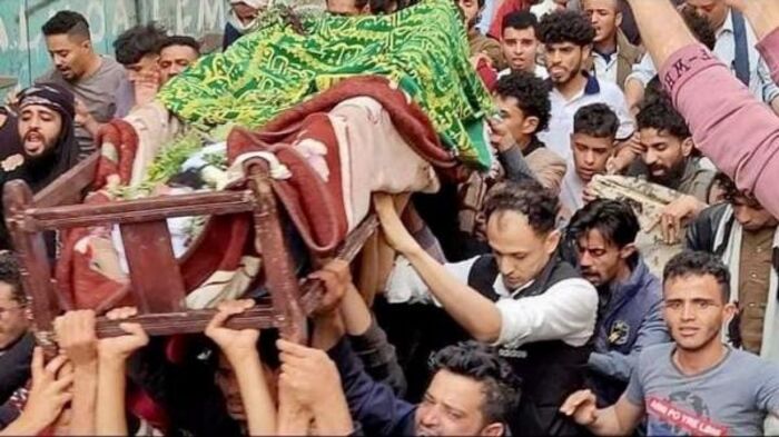 شبكة حقوقية تدين جرائم الاختطافات الحوثية بحق مشاركين في تشييع الشهيد "المكحّل"