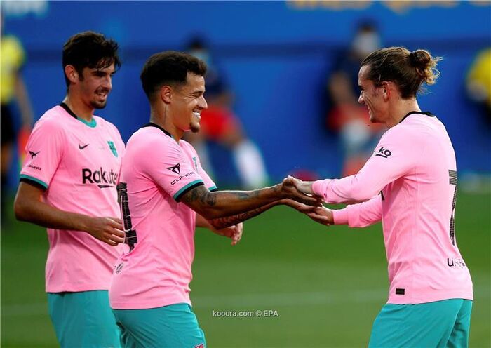 برشلونة يتراجع عن قرار بشأن جريزمان وكوتينيو