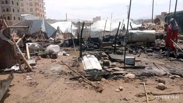 مأرب.. وفاة وإصابة 24 شخصاً في 71 حريقاً خلال نصف عام