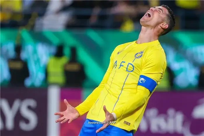 صورة: رونالدو يتصدر قائمة سوداء في الدوري السعودي