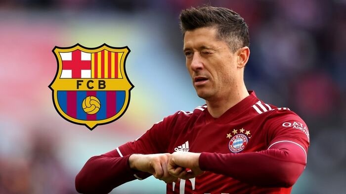ليفاندوفسكي: جئت إلى برشلونة لحصد الألقاب