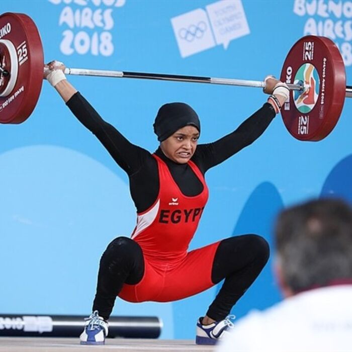 المصرية نعمة سعيد تحصد ميداليتين ذهبيتين في دورة البحر المتوسط